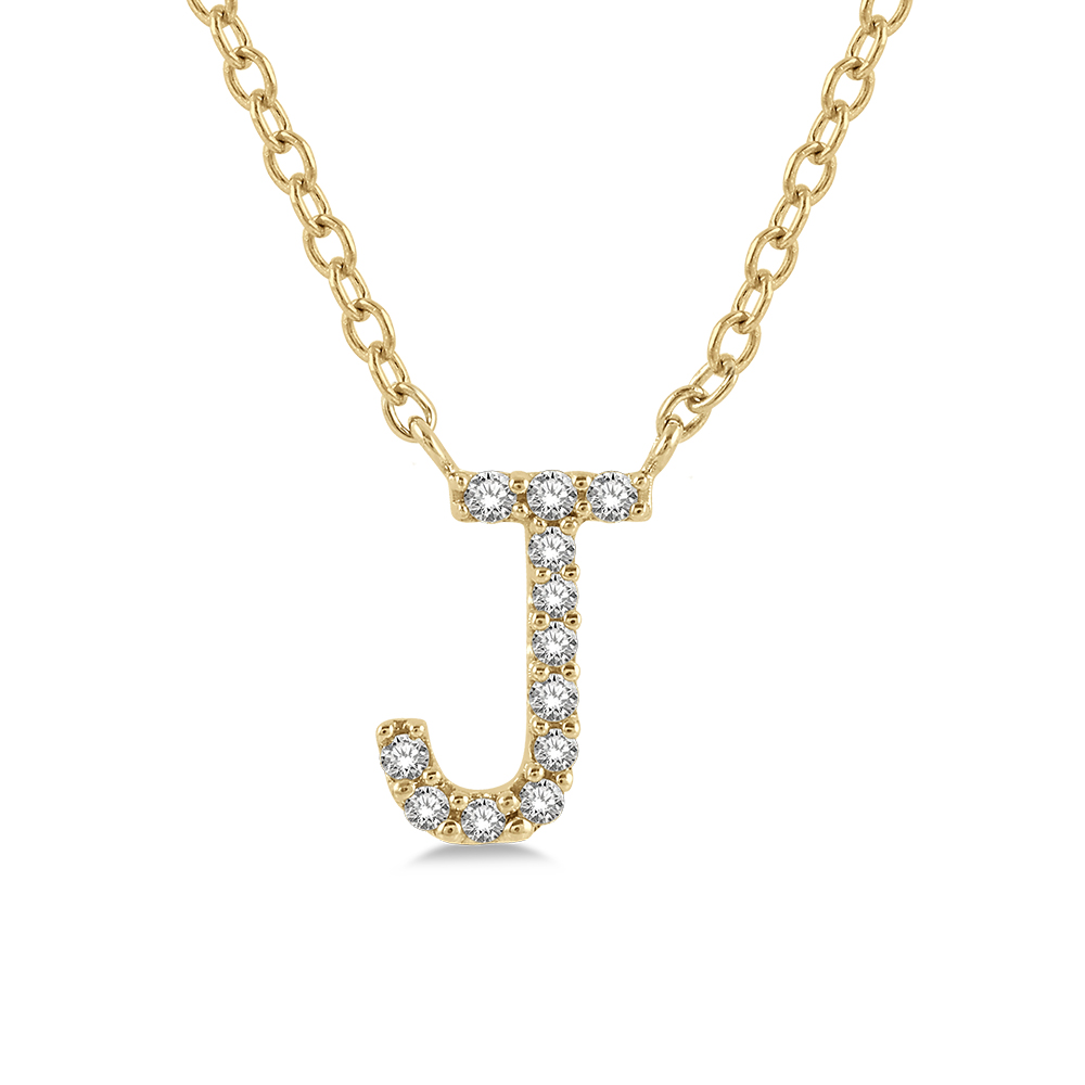 J Initial Necklace