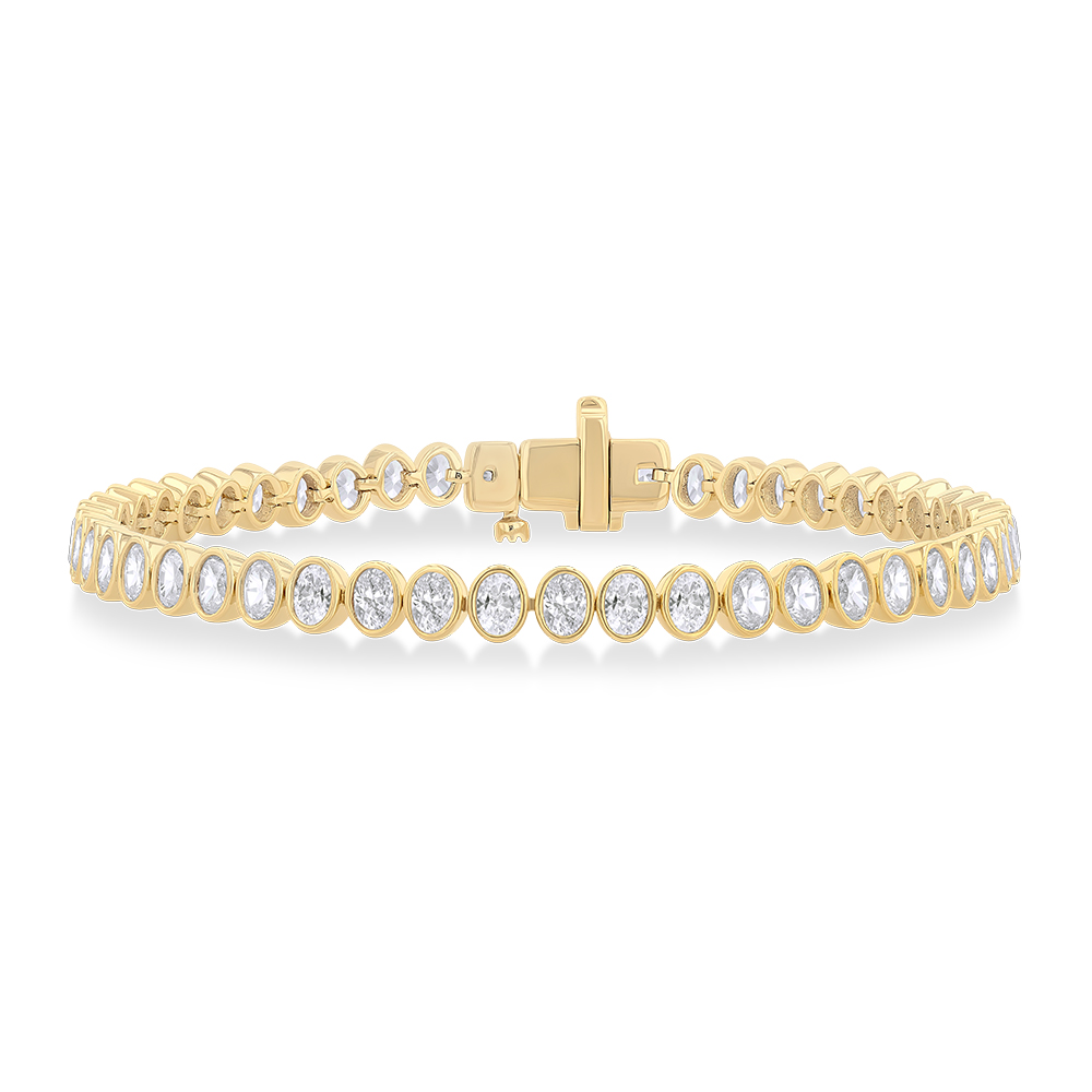 Oval Diamond Bracelet