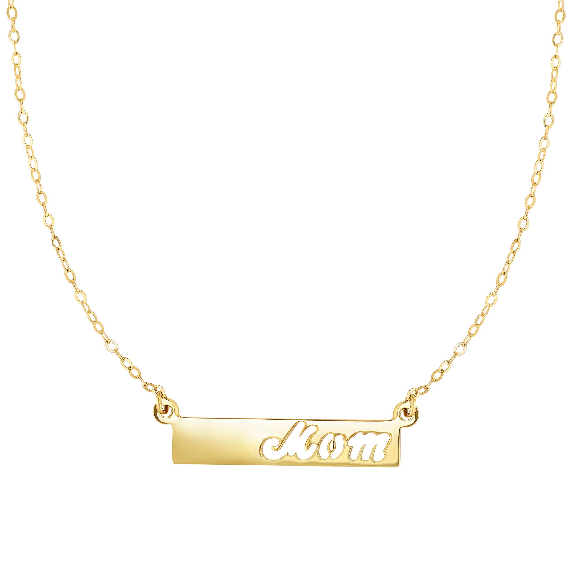 Mom Bar Necklace