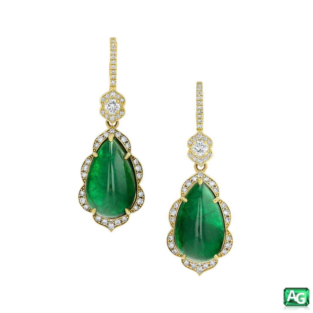 Emerald Earrings