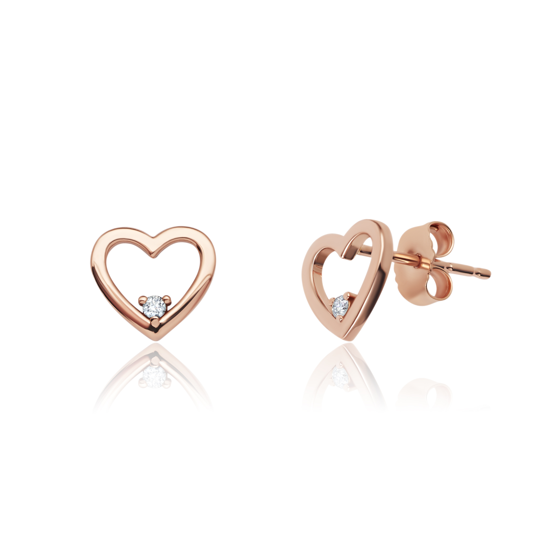 Open Heart Studs