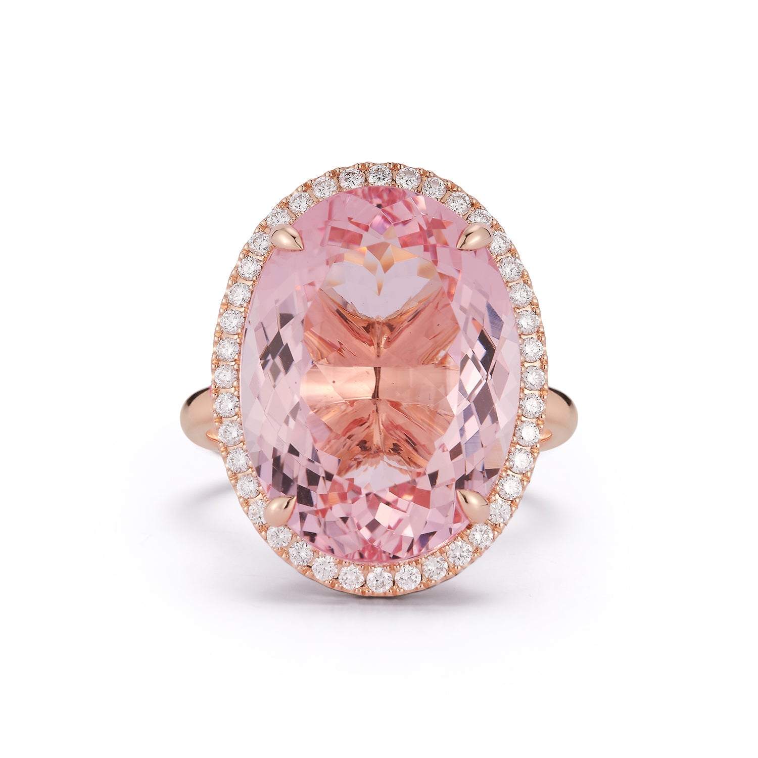 Morganite Cocktail Ring