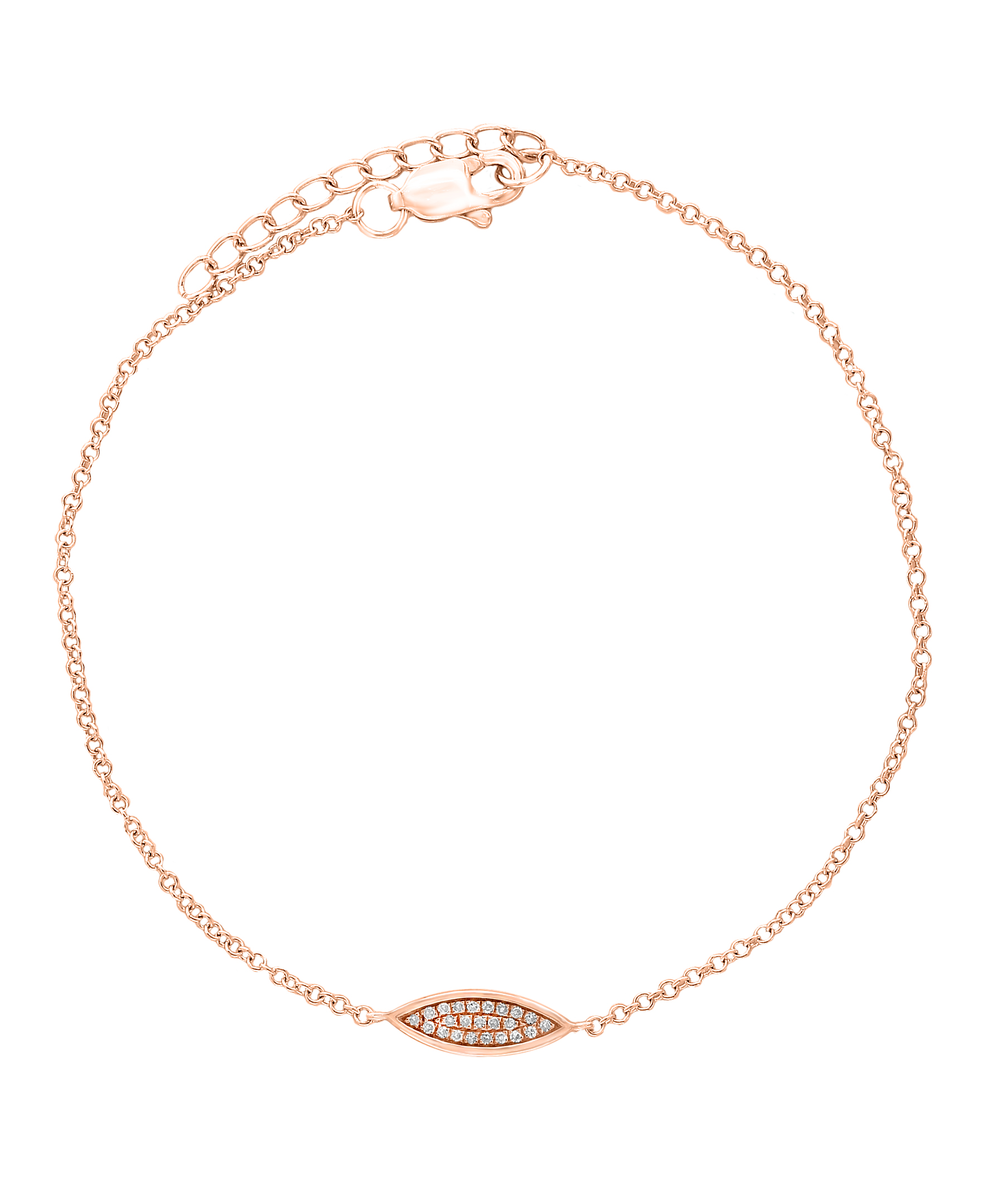 Rose Gold Diamond Bracelet