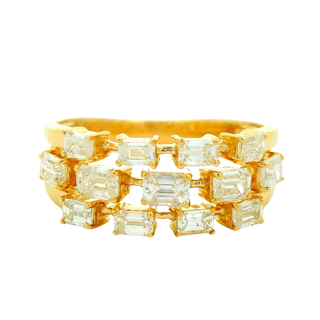 Gold and Diamond Ring