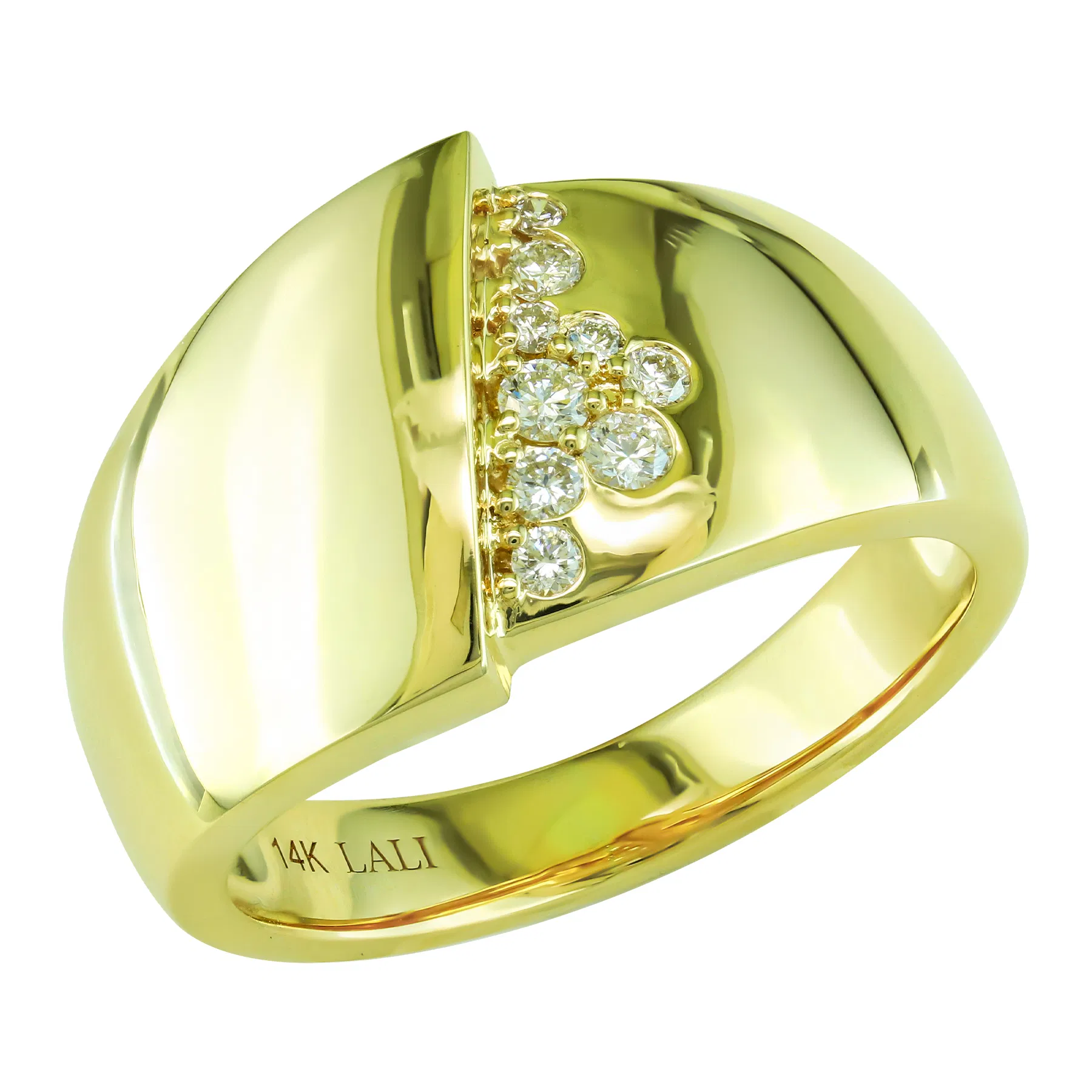 Gold and Diamond Ring 