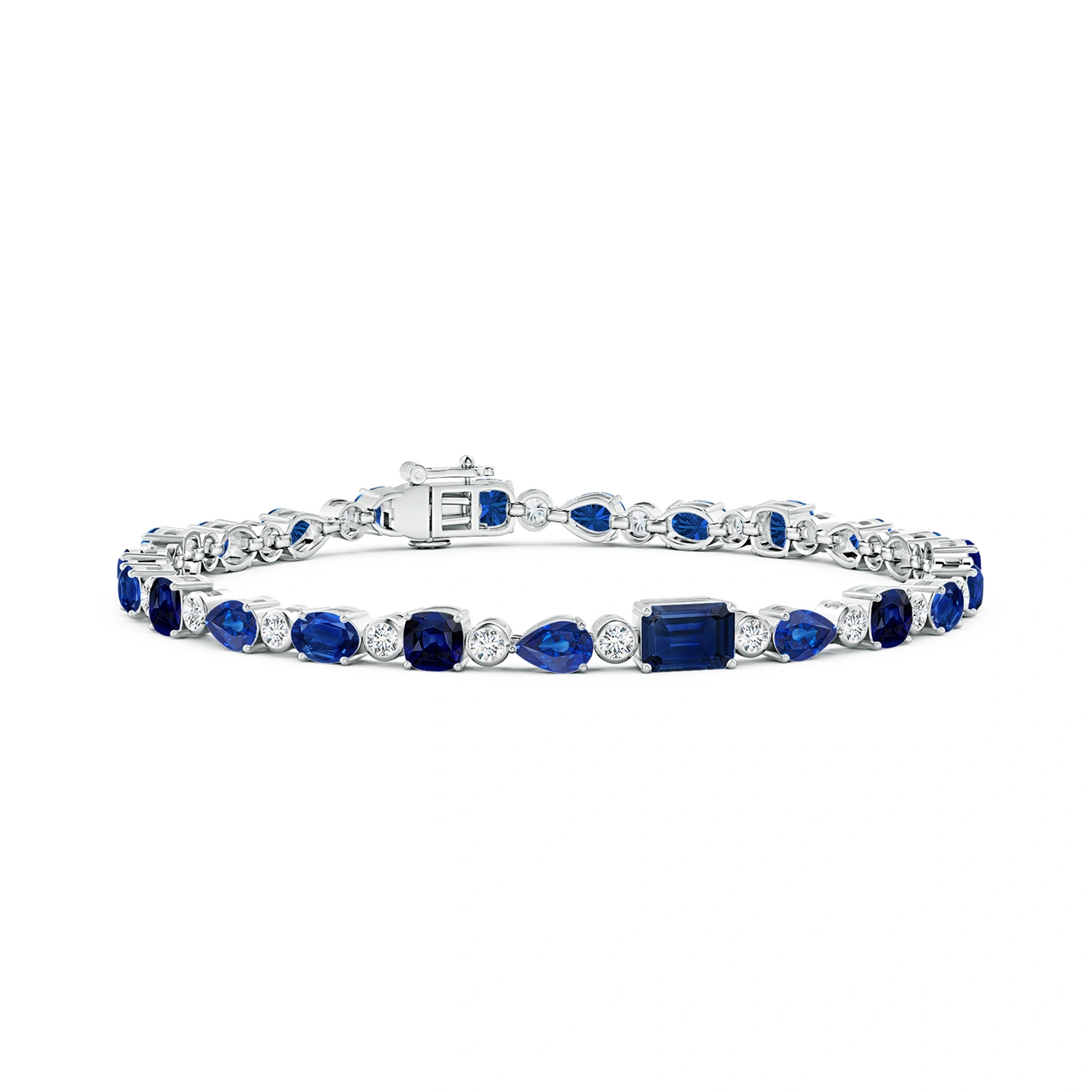 Sapphire and Diamond Bracelet