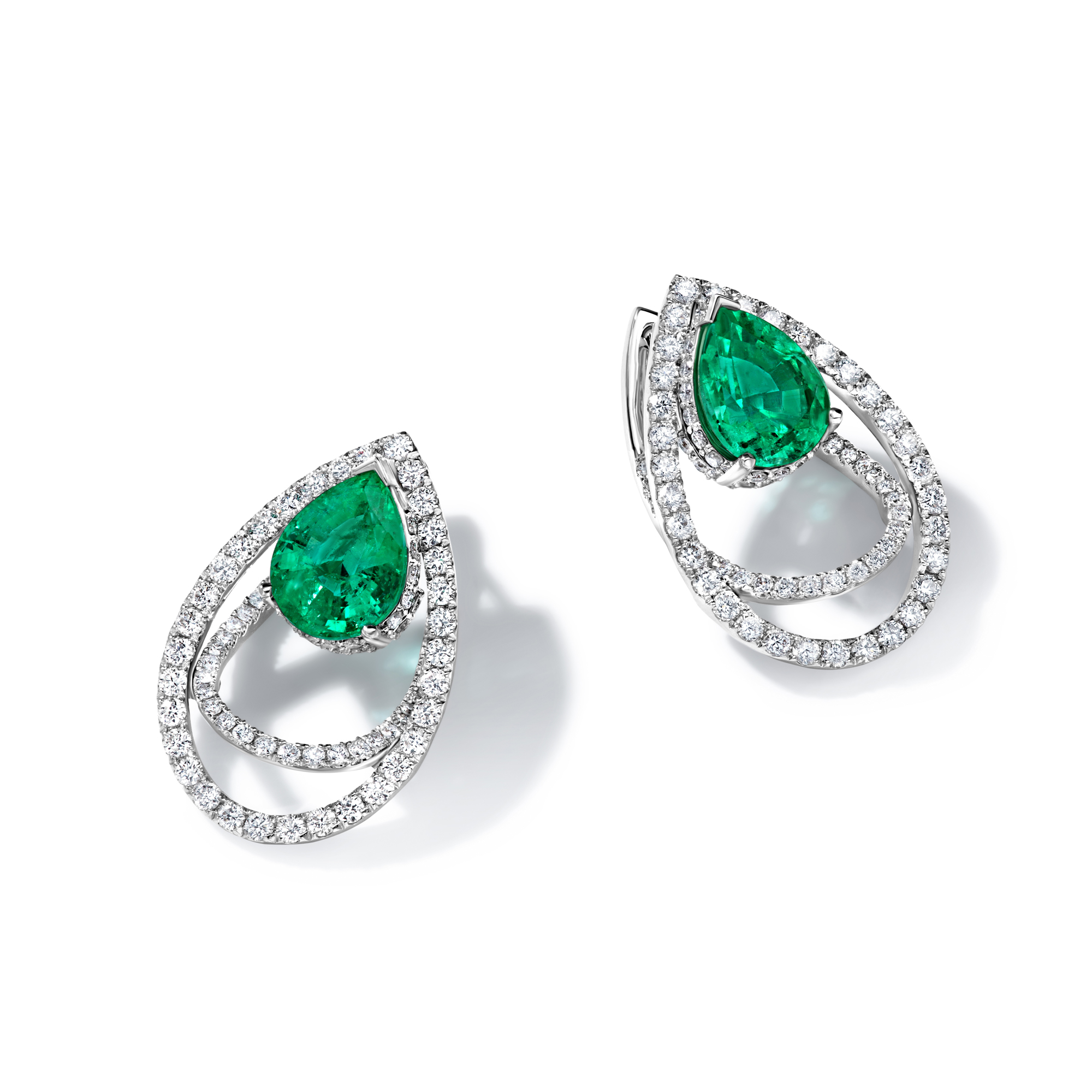 EMERALD TULIP Earrings