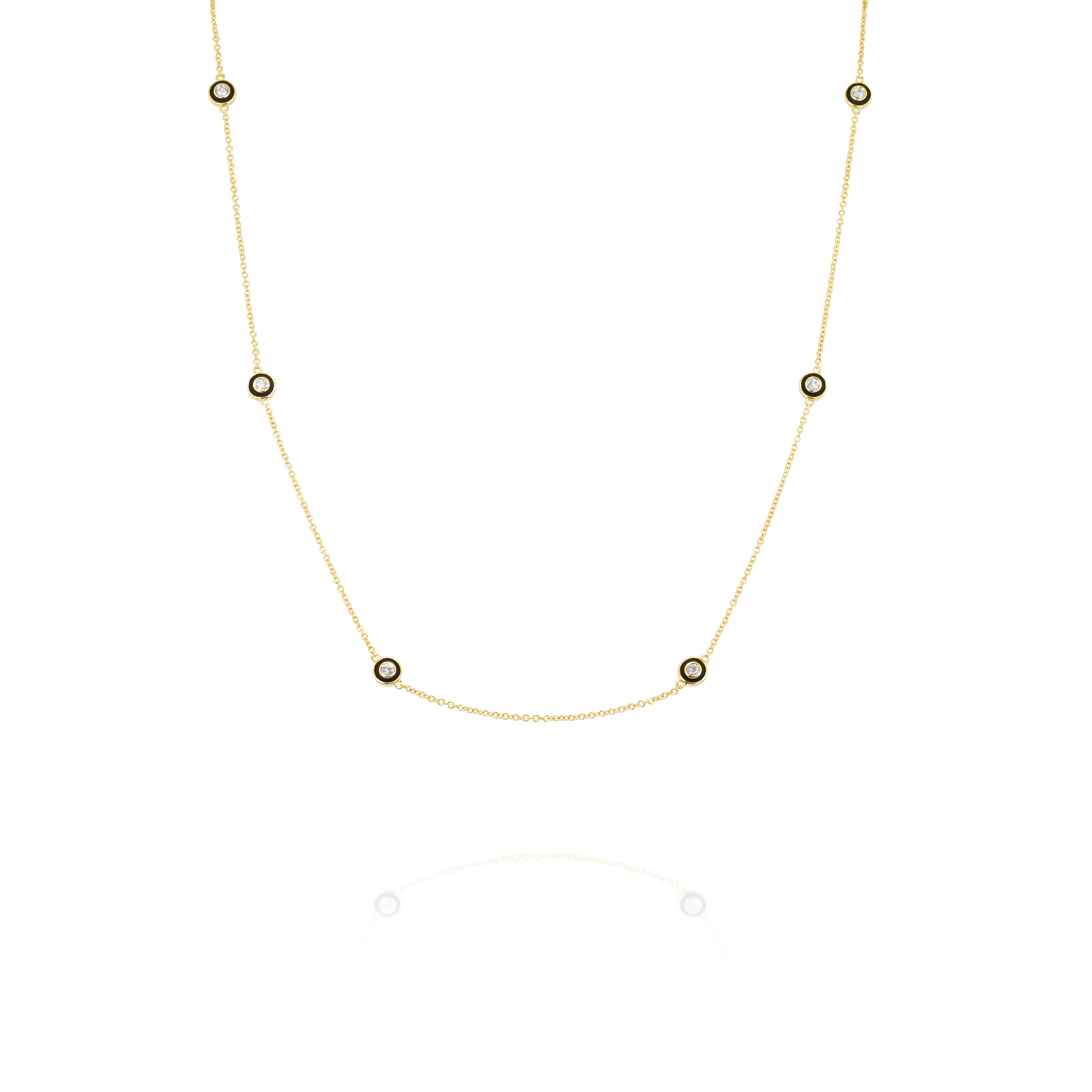 Gold Diamond Necklace