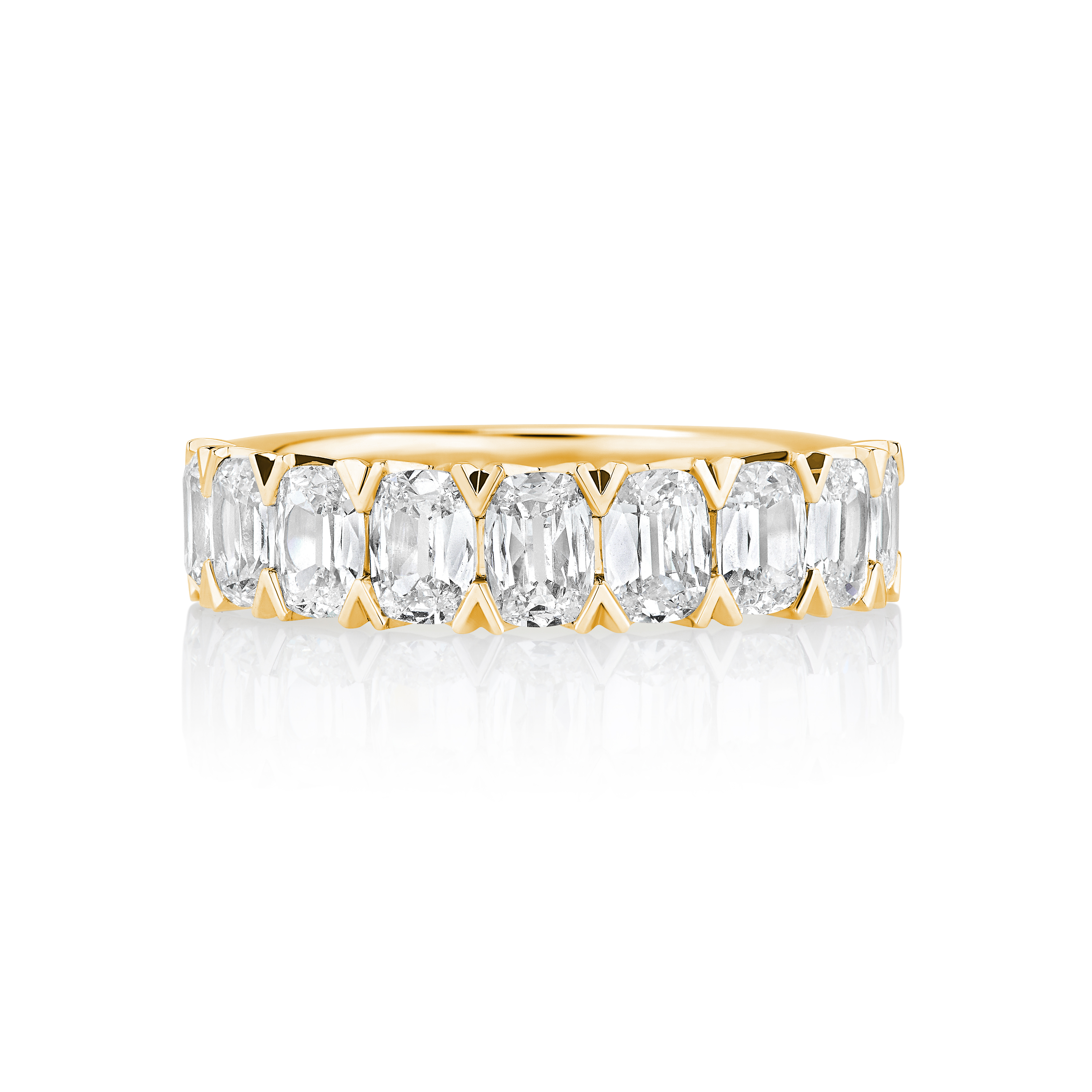 V-Prong Diamond Ring